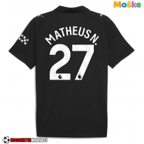 Moške Nogometnih dresov Manchester City Matheus Nunes #27 Gostujoči 2025-26 Kratki rokavi